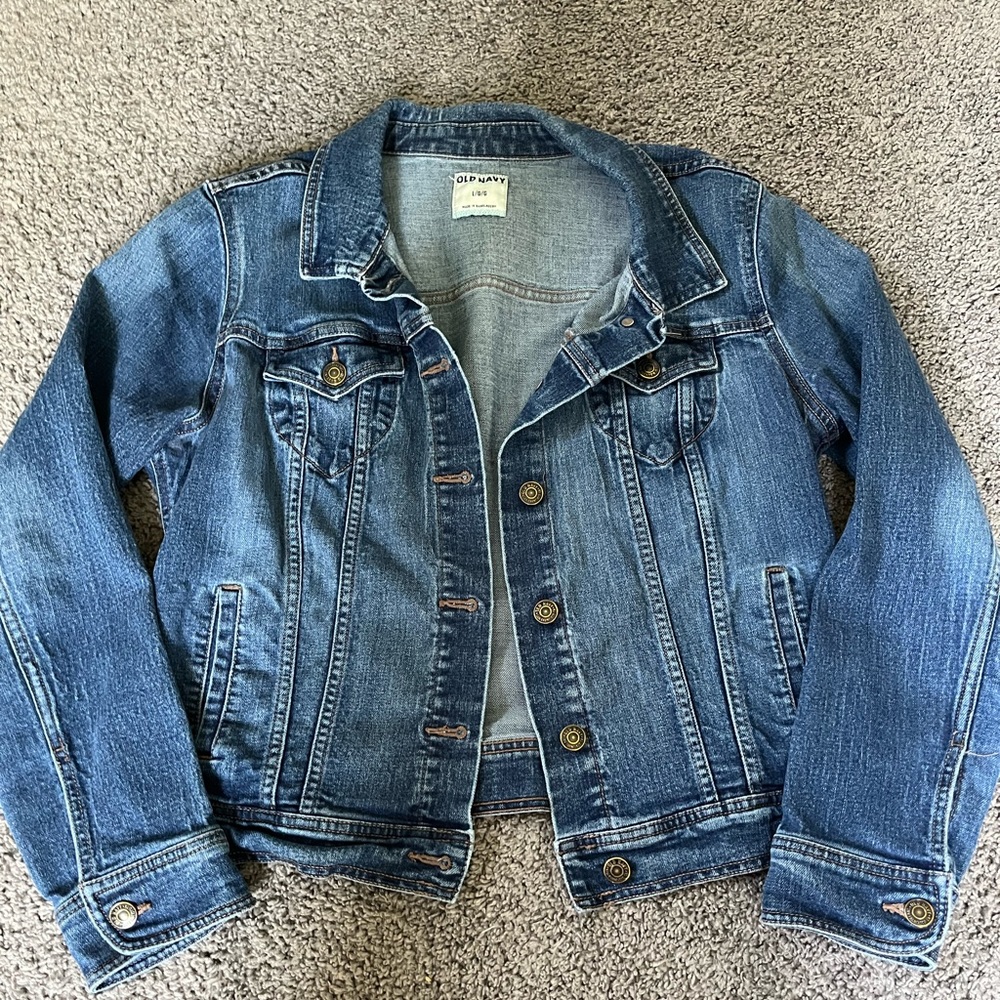 Old Navy Denim Jacket Jean Jacket Four Pockets